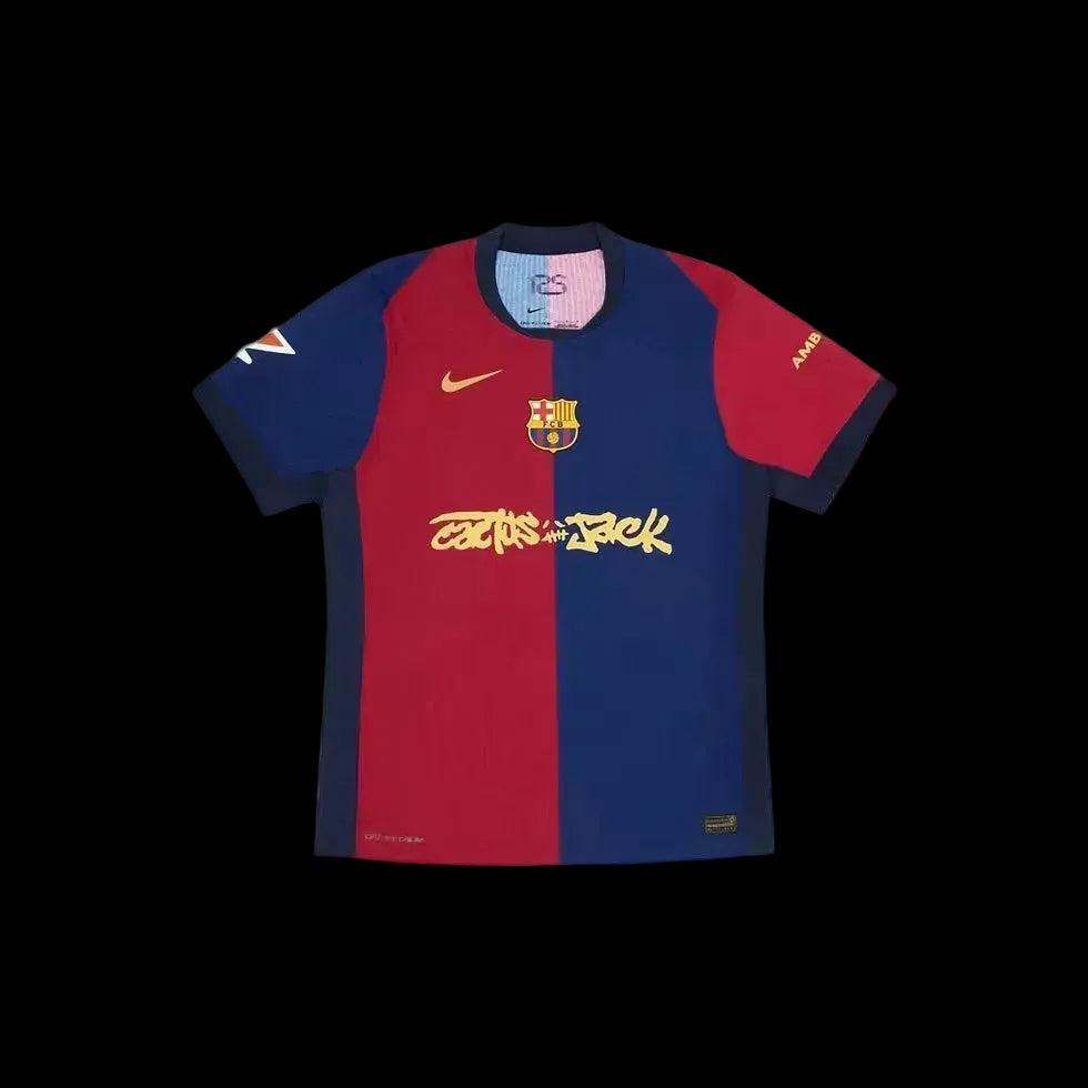 FC Barcelona x Travis Scott 2024/2025 Limited Edition Jersey – Santé