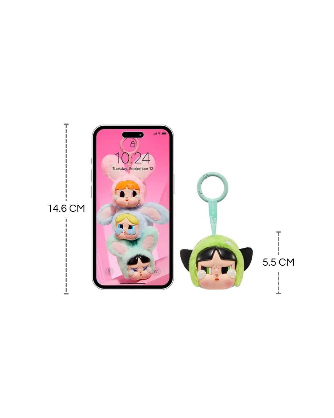 Crybaby Powerpuff Girls Vinyl Face Plush Blind Box