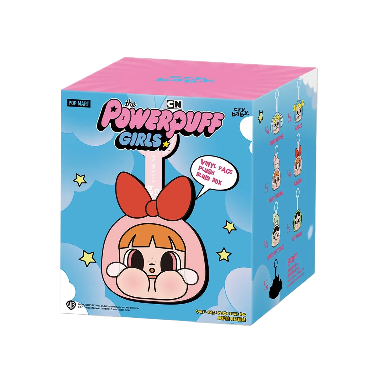 Crybaby Powerpuff Girls Vinyl Face Plush Blind Box