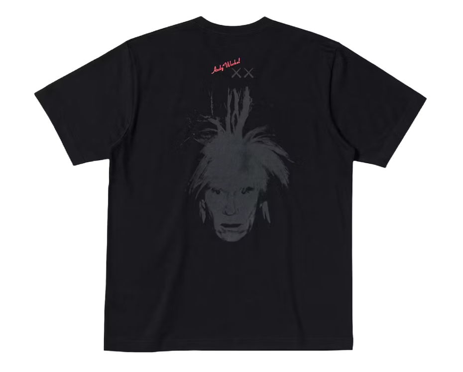 KAWS x Warhol UT Graphic T-shirt Black (Asia Sizing)