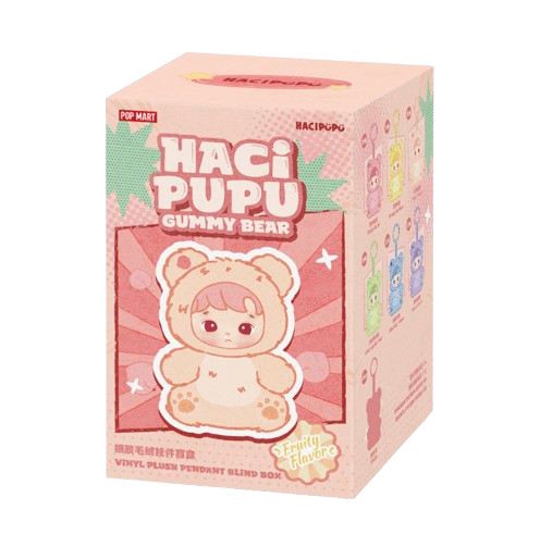 Hacipupu Gummy Bear Series-Vinyl Plush Pendant Blind Box