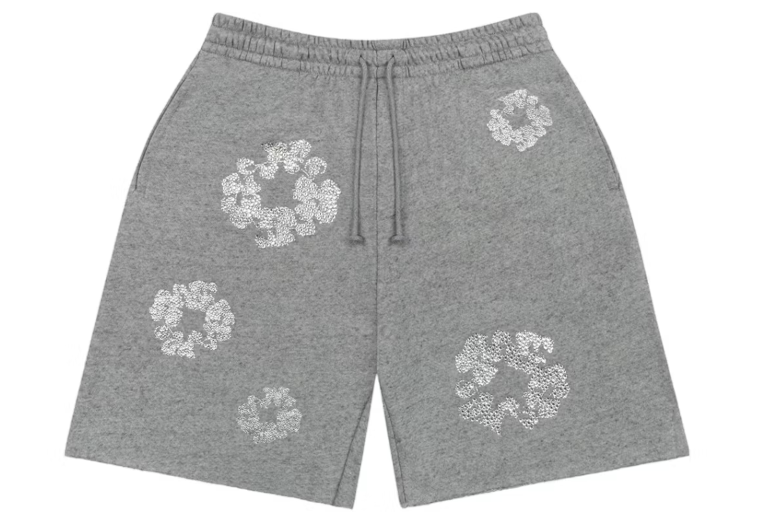 Denim Tears x Swarovski Grey Shorts – Santé Denim Tears x Swarovski Grey Shorts – Santé