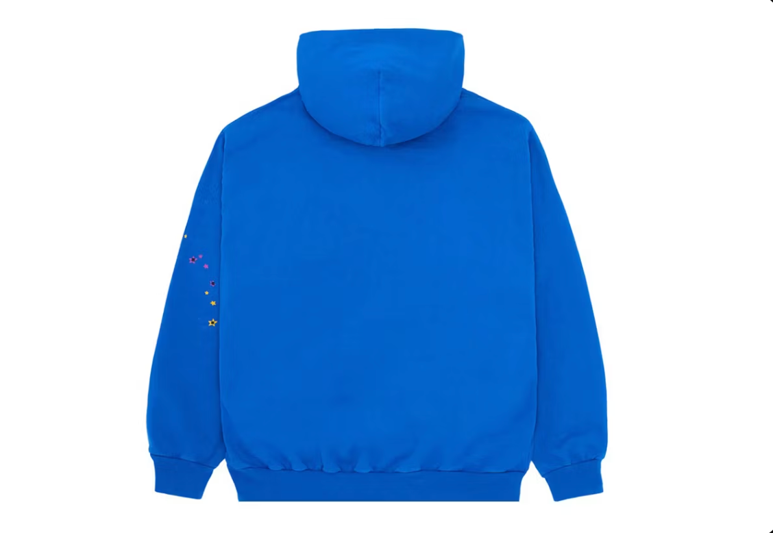 Sp5der TC Hoodie Blue