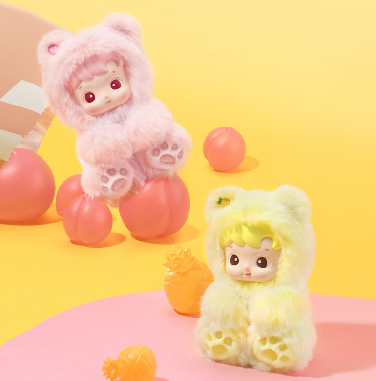 Hacipupu Gummy Bear Series-Vinyl Plush Pendant Blind Box