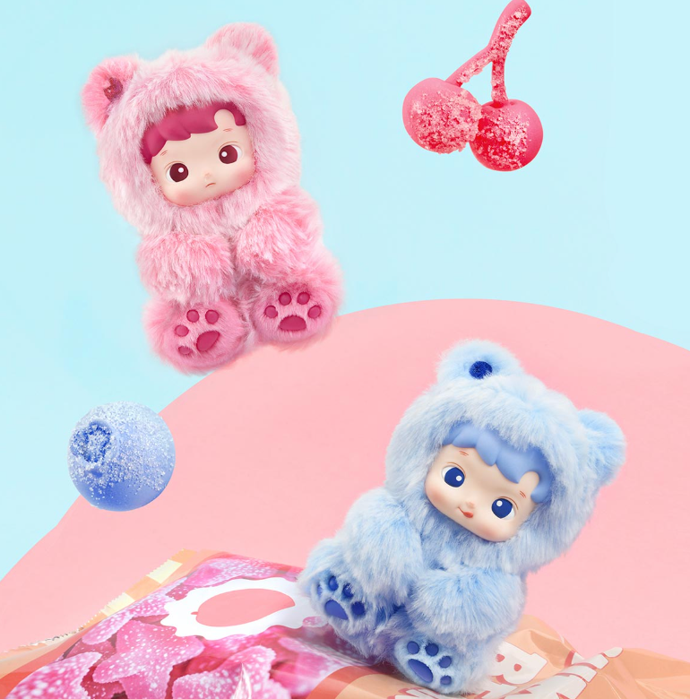 Hacipupu Gummy Bear Series-Vinyl Plush Pendant Blind Box