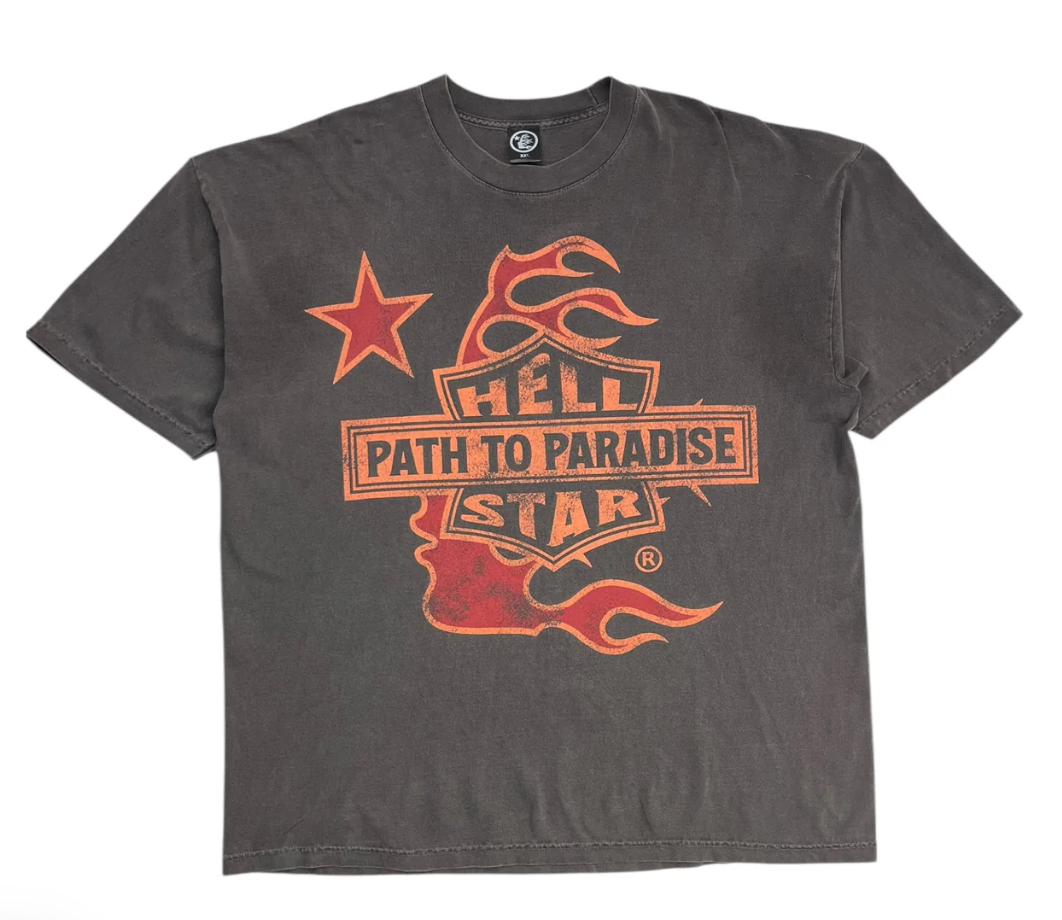 Hellstar Path To Paradise Tee Vintage Black