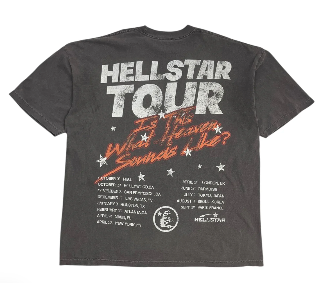 Hellstar Path To Paradise Tee Vintage Black