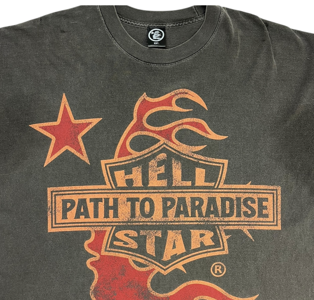 Hellstar Path To Paradise Tee Vintage Black