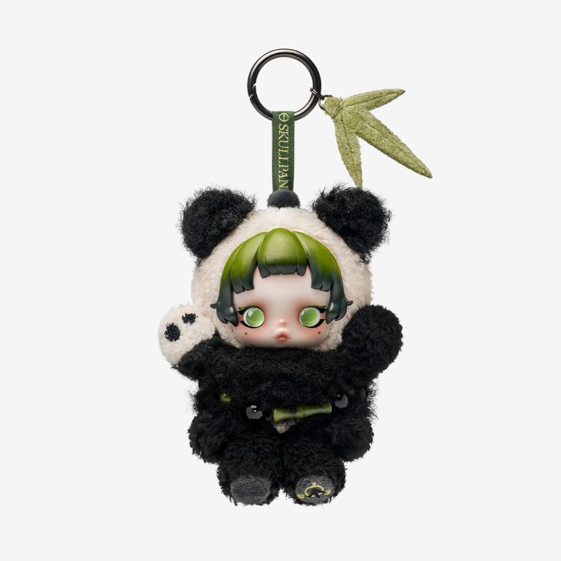 SKULLPANDA Lazy Panda Plush Doll Pendant