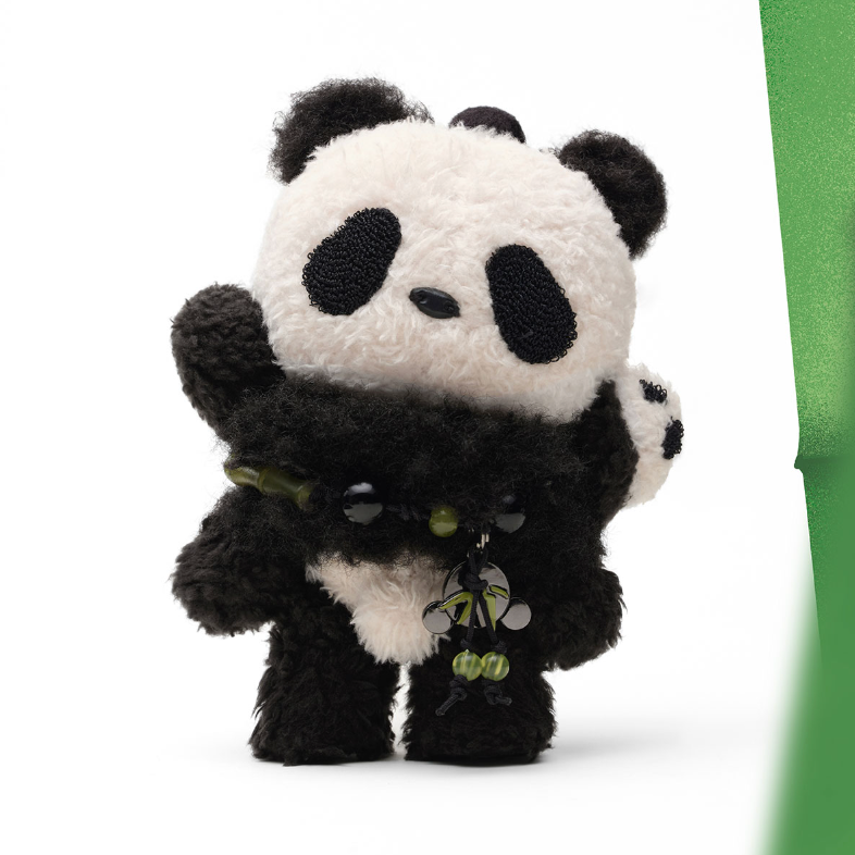 SKULLPANDA Lazy Panda Plush Doll Pendant