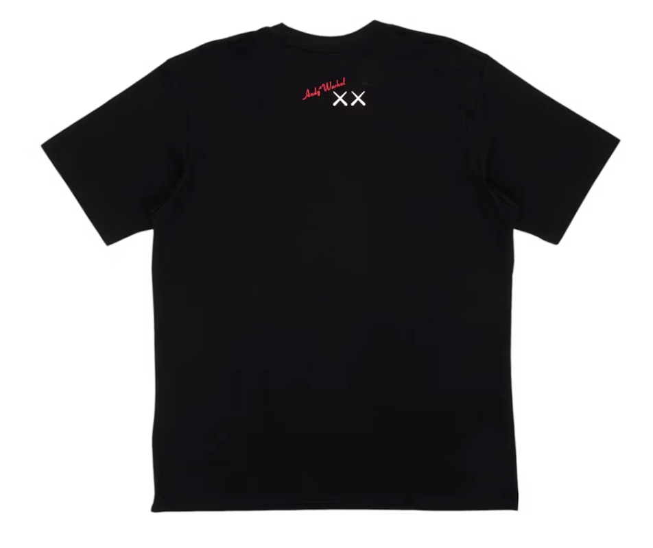 KAWS x Uniqlo Warhol UT Graphic Black T-shirt