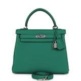 Hermès Kelly 25 Vert Vertigo Togo