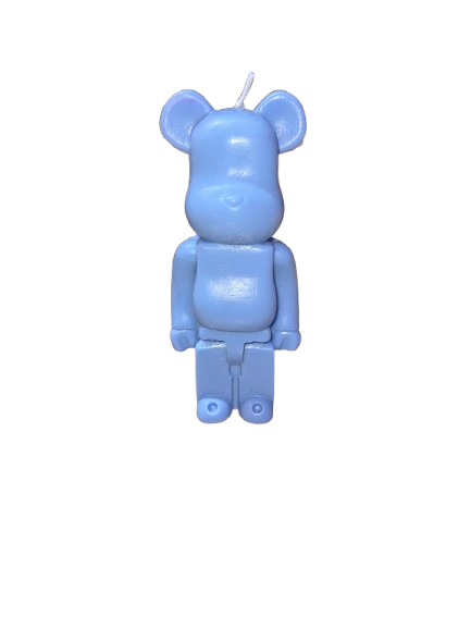 Candle Bearbrick Blue