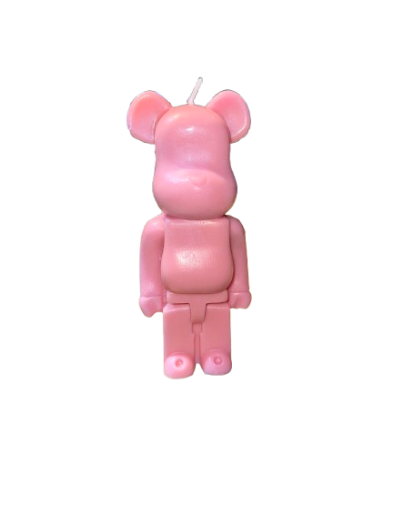 Candle Bearbrick Pink
