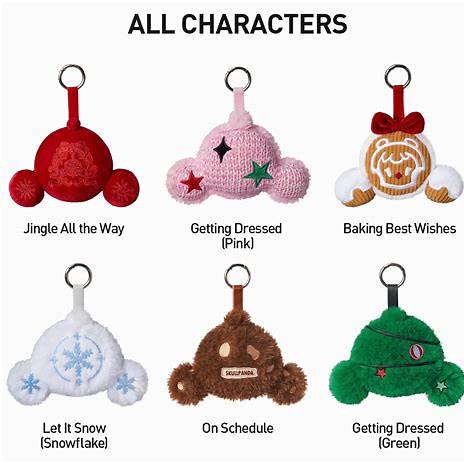 Skullpanda Tell Me What You Want Series Plush Pendant