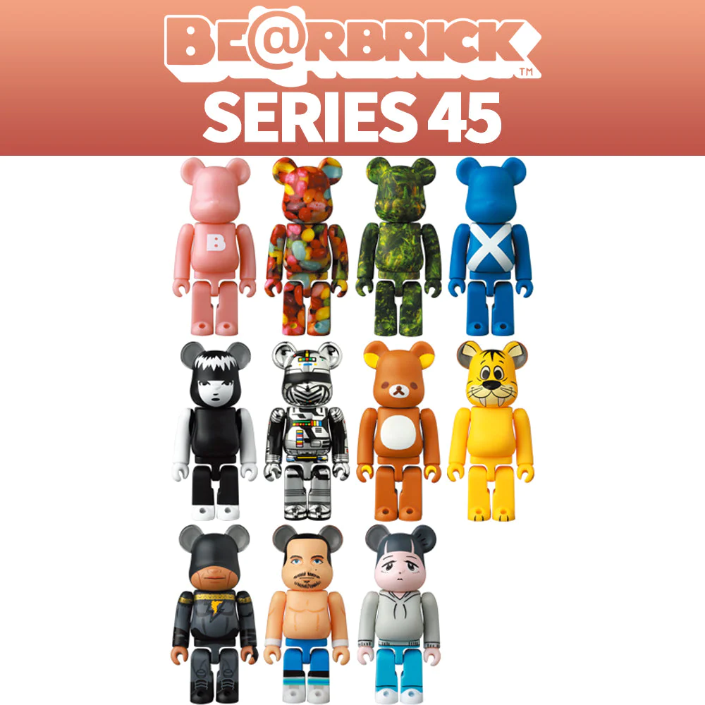Boîte aveugle Bearbrick série 45