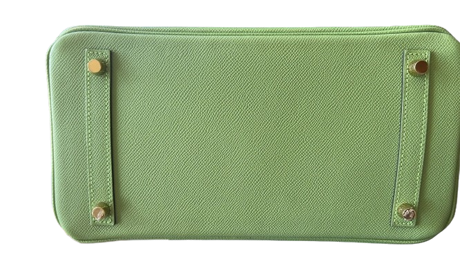 Hermès Birkin 30 Vert Criquet Pre-Loved