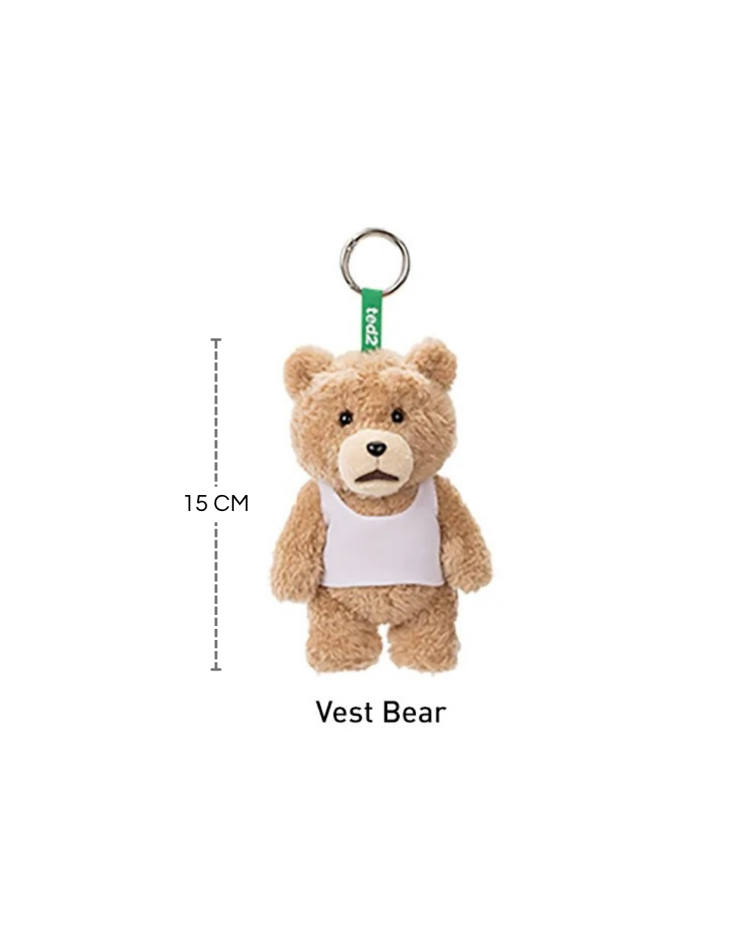 Ted 2 Teddy Bear Action Plush Pendant Single Box