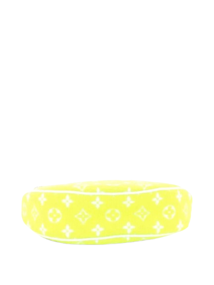 Louis Vuitton Pre-loved Loop Handbag LV Match Monogram Jacquard Velvet hobo bag