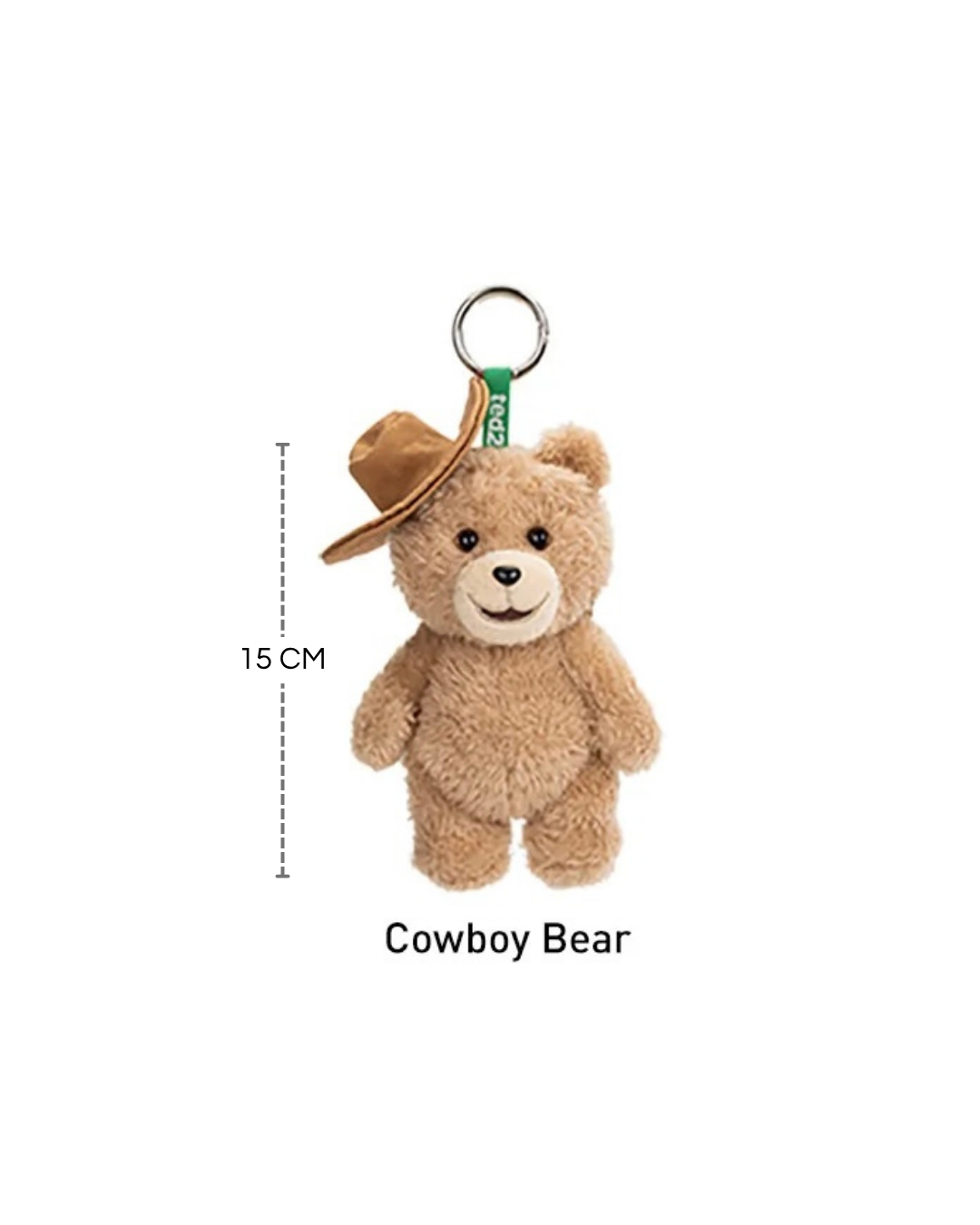 Ted 2 Teddy Bear Action Plush Pendant Single Box