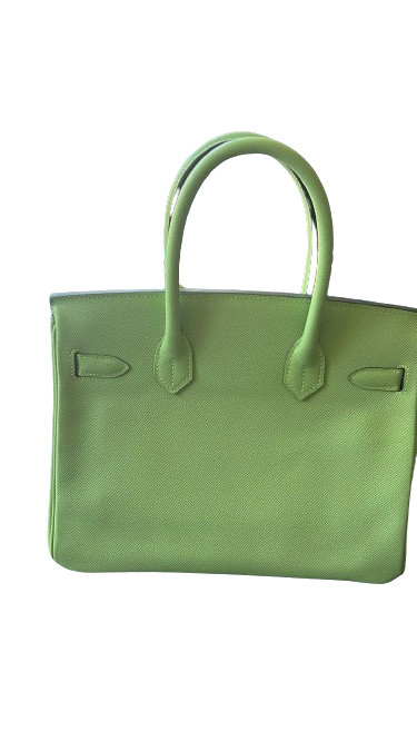 Hermès Birkin 30 Vert Criquet Pre-Loved