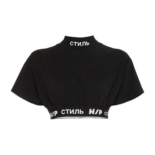 Heron Preston Logo Crop T-Shirt