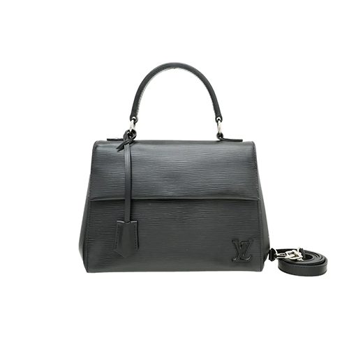 Louis Vuitton Top Handle Cluny Epi MM Black