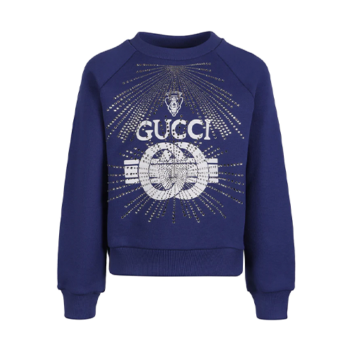 GUCCI Kids Crystal Starburst Sweatshirt