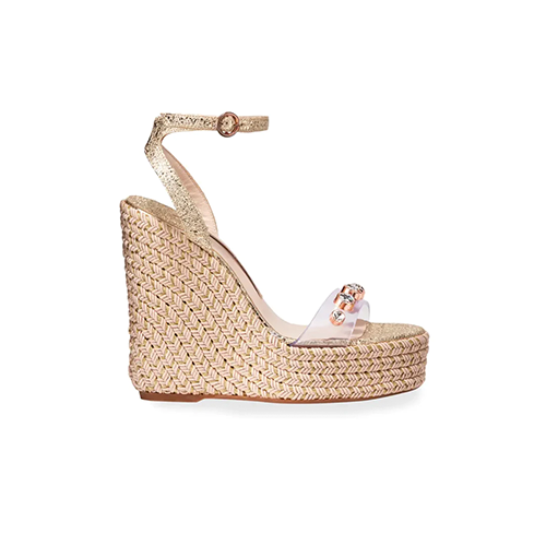 Sophia Webster Dina Gem Crackle Espadrille Sandals