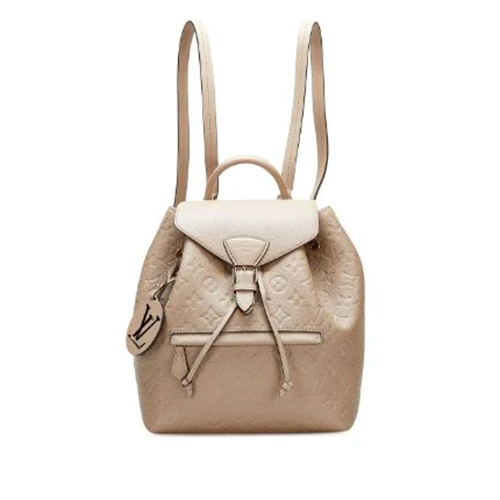 Louis Vuitton Backpack Montsouris Monogram Empreinte Turtledove