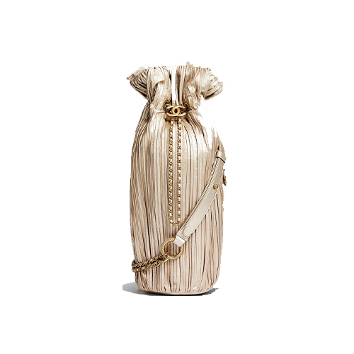 Sac à cordon plissé Chanel Coco