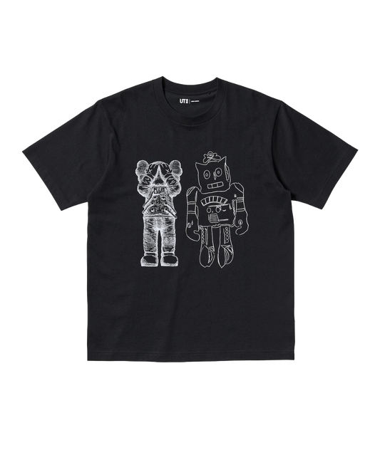 KAWS x Warhol UT Graphic T-Shirt Black