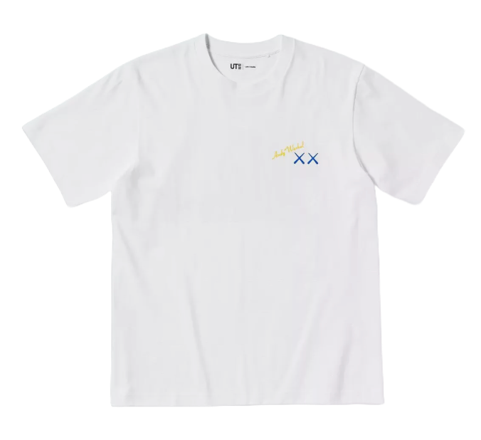 KAWS x Warhol UT Graphic Kids T-shirt White