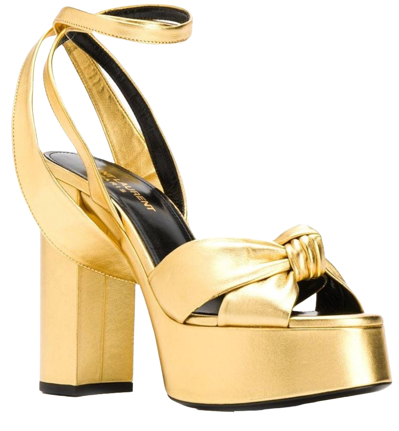 Yves Saint Laurent Bianca Heeled Sandals Pre-Loved