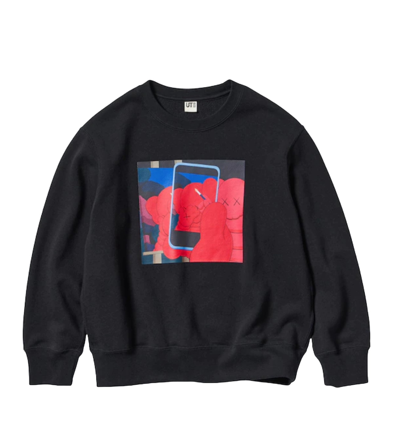 KAWS x Warhol Graphic Sweatshirt Black