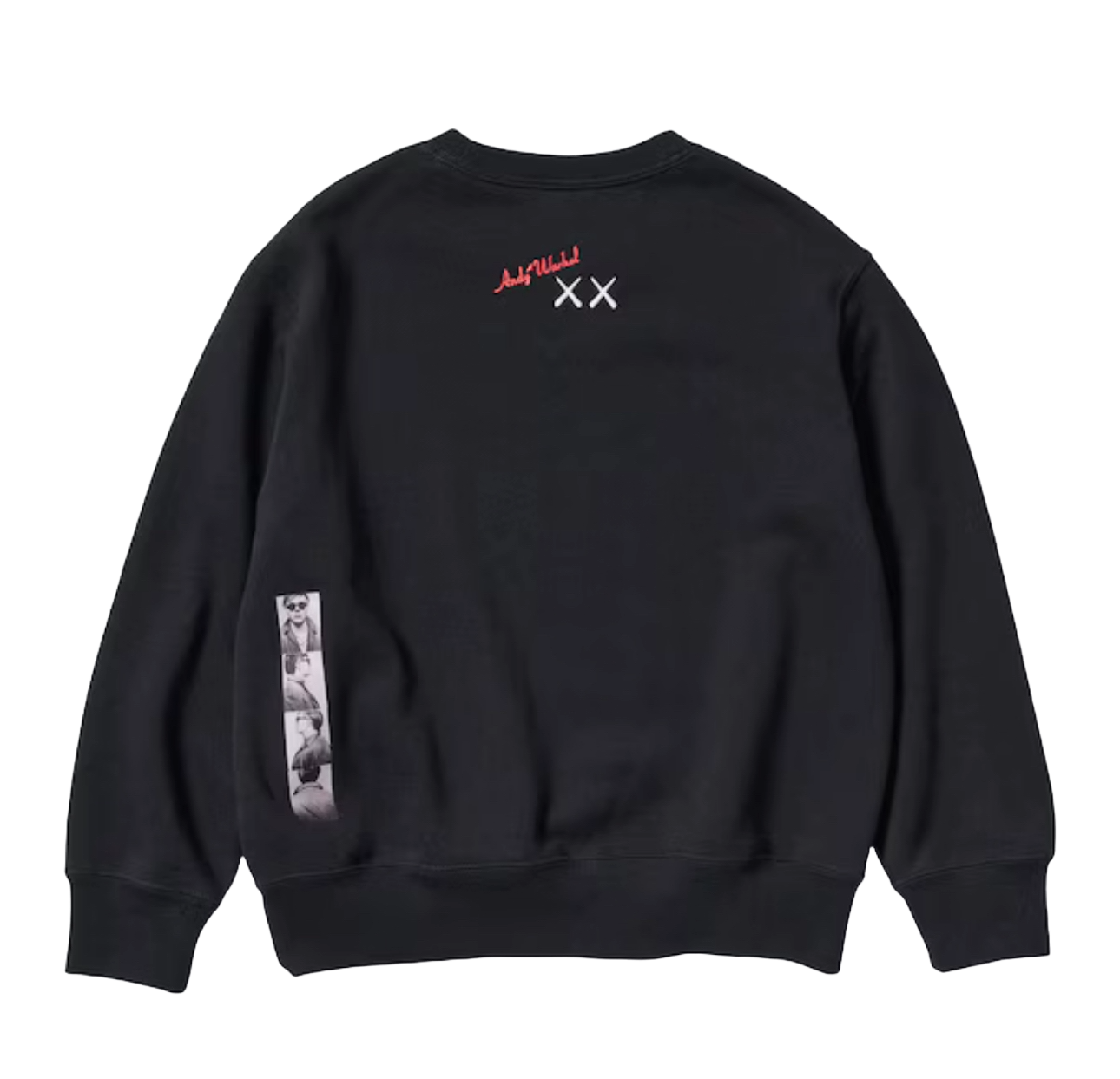KAWS x Warhol Graphic Sweatshirt Black