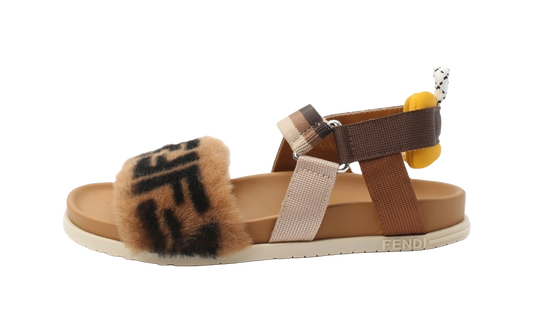 Fendi Brown Sandals Pre-Loved