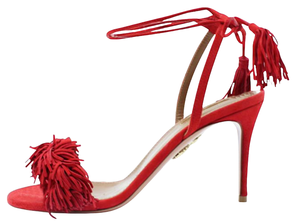 Aquazzura Red Heels Pre-Loved