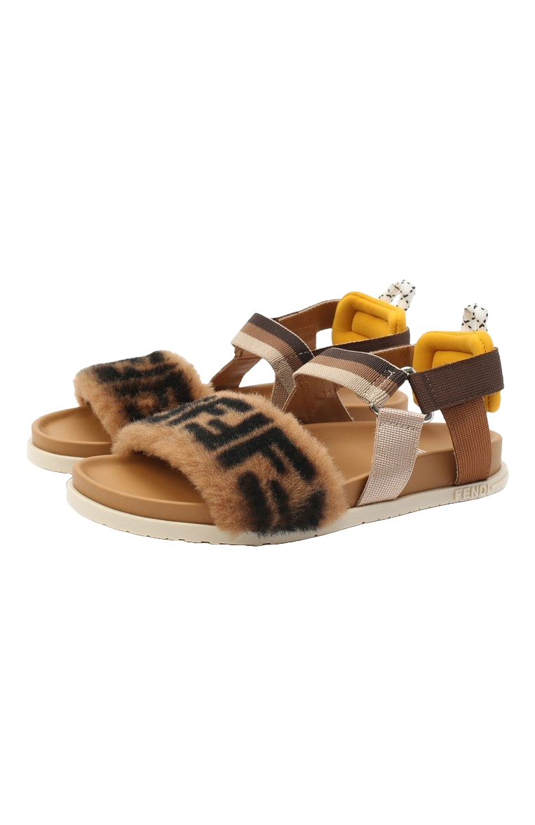 Fendi Brown Sandals Pre-Loved
