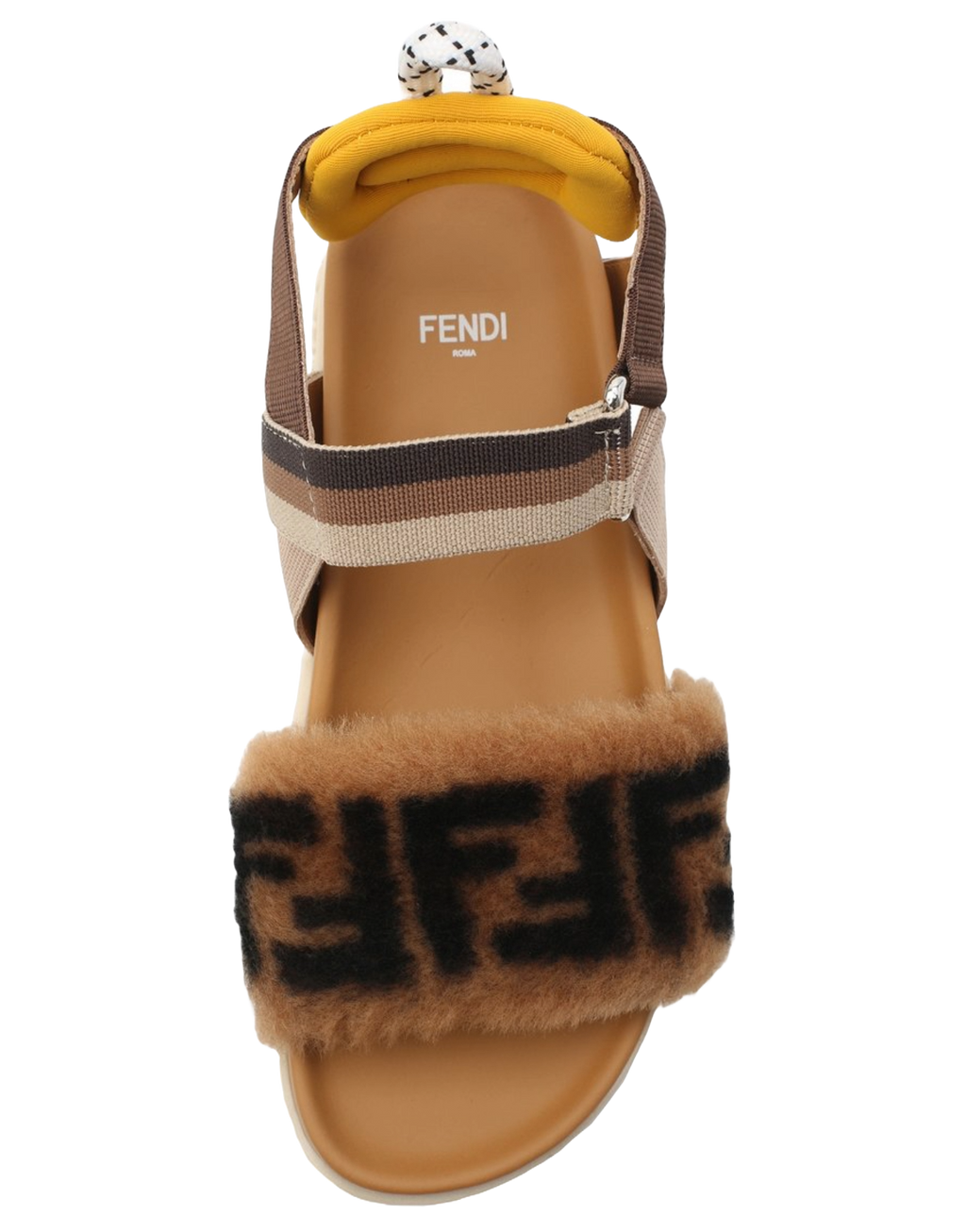 Fendi Brown Sandals Pre-Loved