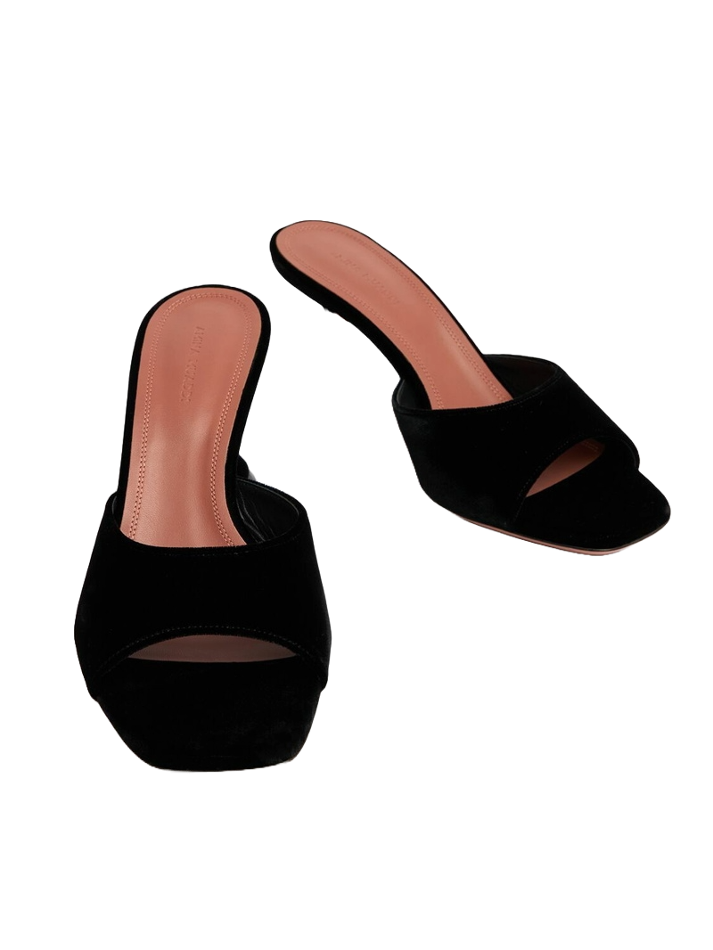 Amina Muaddi Open Heel Pre-Loved