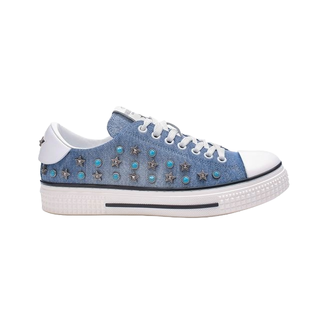 Valentino Garavani Stars Studded Denim Pre-Loved