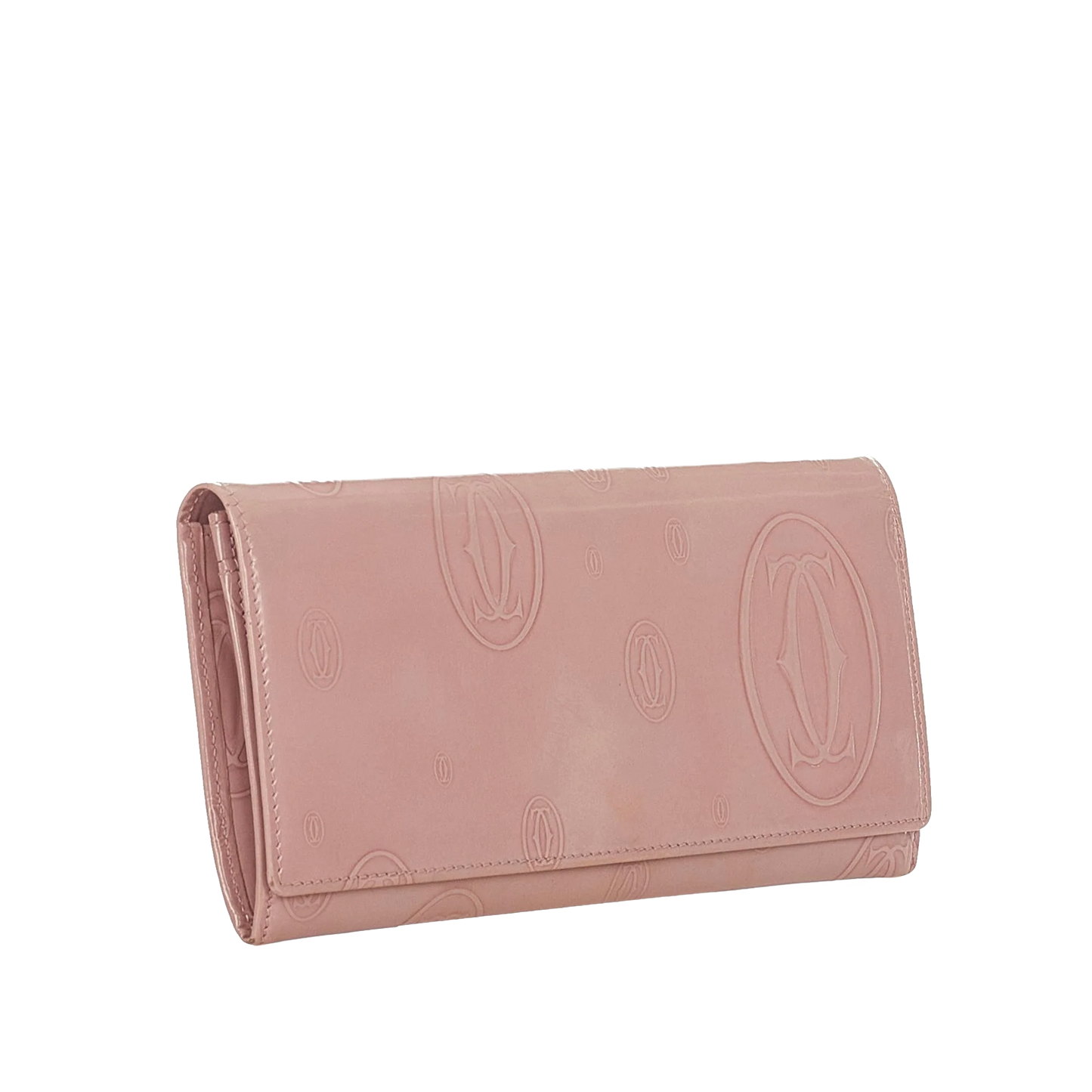 Cartier Happy Birthday Patent Leather Wallet Pre-Loved