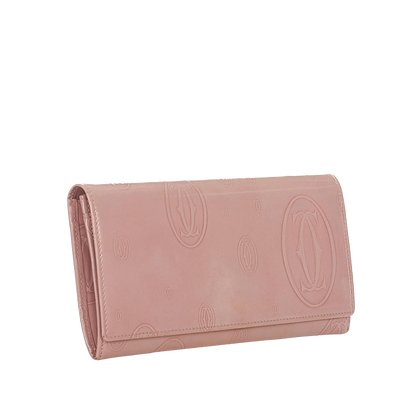 Cartier Happy Birthday Patent Leather Wallet Pre-Loved