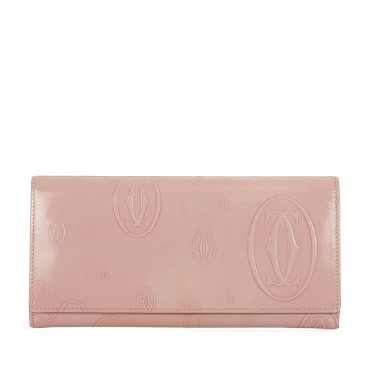 Cartier Happy Birthday Patent Leather Wallet Pre-Loved
