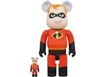 Bearbrick Disney Pixar Mr. Incredible 100% & 400% Set