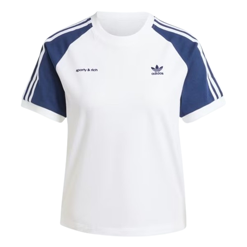 Adidas x Sporty & Rich Ringer Tee
