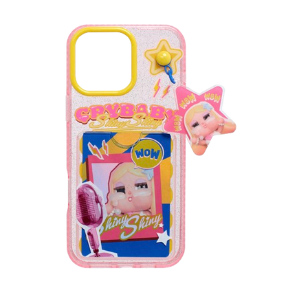 CRYBABY SHINY SHINY Series-Phone Case for iPhone 15 Pro Max