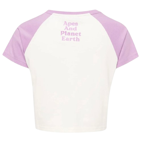 Aape Cherry Motif Cropped T-Shirt