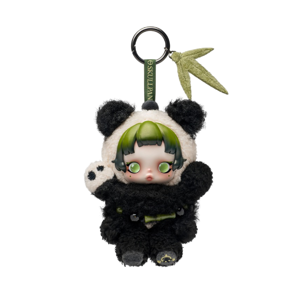 Colgante de peluche de panda perezoso SKULLPANDA